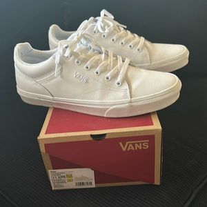 Mens Vans Seldan Leather Sneaker